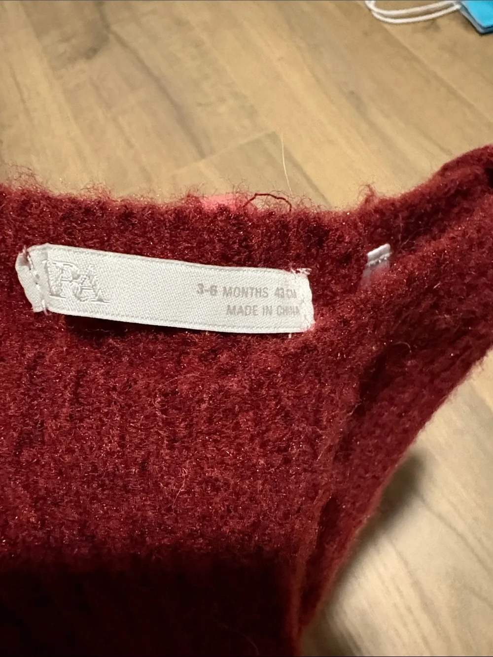 2- Zara baby winter hats size 3-6 months EUC